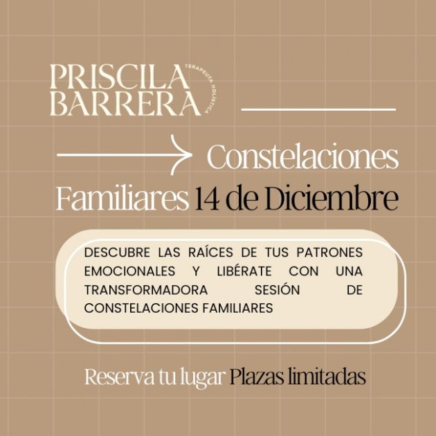Constelaciones familiares / 14 Diciembre